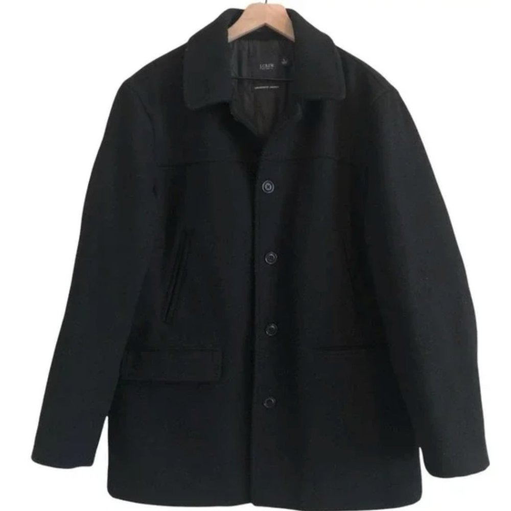 J. Crew 100% Wool University Jacket Large